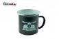 Preview: Blechtasse Schwalbe schwarz mit weißem Aufdruck Preview: Blechtasse Schwalbe schwarz mit weißem Aufdruck