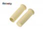 Preview: Lenkergriffgummi - Set für SIMSON SR1 SR2 KR50 Spatz ballig, creme