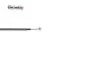 Preview: Bowdenzug Starter BVF GRAU ES ETS TS ETZ 125 150 250 251 HOCHLENKER