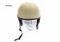 Preview: Helm Oldtimer Halbschale elfenbein passend für MZ AWO Simson Jawa - Leder schwarz Preview: Helm Oldtimer Halbschale elfenbein passend für MZ AWO Simson Jawa - Leder schwarz
