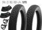 Preview: Reifensatz RIESA für Jawa 350 Typ 354 - 2x 3,25-16 mit Schlauch, Straßenprofil
