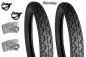 Preview: Reifensatz Mitas, JAWA, CZ 250, 350, 2x 3,25 - 16 mit Schlauch Preview: Reifensatz Mitas, JAWA, CZ 250, 350, 2x 3,25 - 16 mit Schlauch