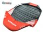 Preview: Sitzbankbezug Simson S51 schwarz-rot