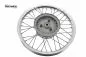 Preview: Speichenrad ES 125 150 hinten Alu - Edelstahl komplett Preview: Speichenrad ES 125 150 hinten Alu - Edelstahl komplett