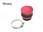 Preview: Sportluftfilter ROT 40-42mm, flach, Restposten Preview: Sportluftfilter ROT 40-42mm, flach, Restposten