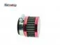 Preview: Sportluftfilter ROT 40-42mm, flach, Restposten Preview: Sportluftfilter ROT 40-42mm, flach, Restposten
