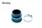Preview: Sportluftfilter hellblau 40-42mm, flach, Restposten
