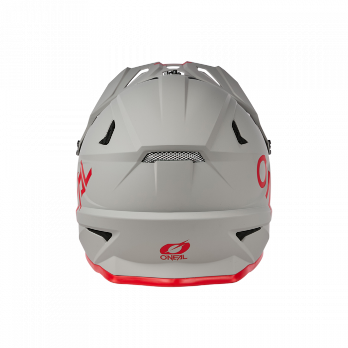 Crosshelm O`NEAL Sonus SOLID V.25 grau rot