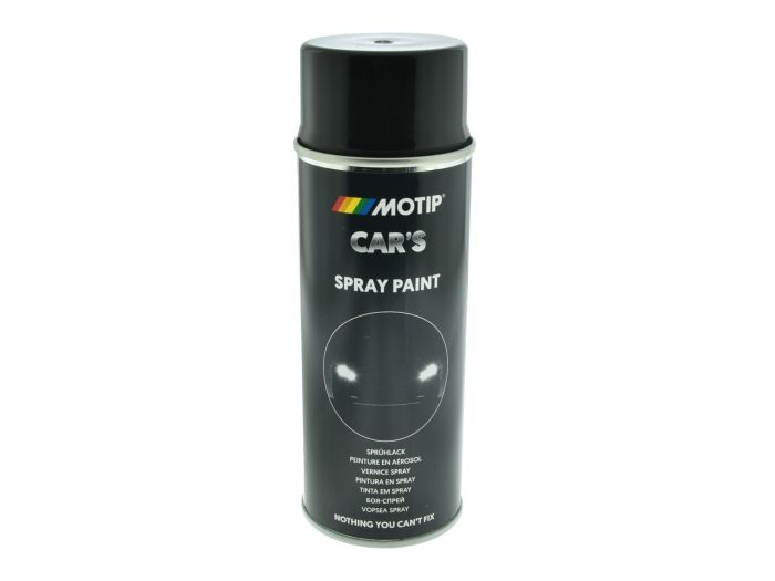 Rallye - Lack schwarz glänzend MOTIP vormals DUPLI Spraydose 400ml
