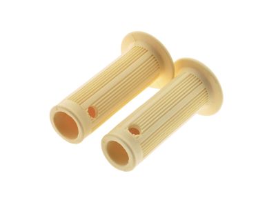 Griffgummi Paar BEIGE Mofa SL1 KR51/1 Star kurz, 1.Ausführung Fußschaltung