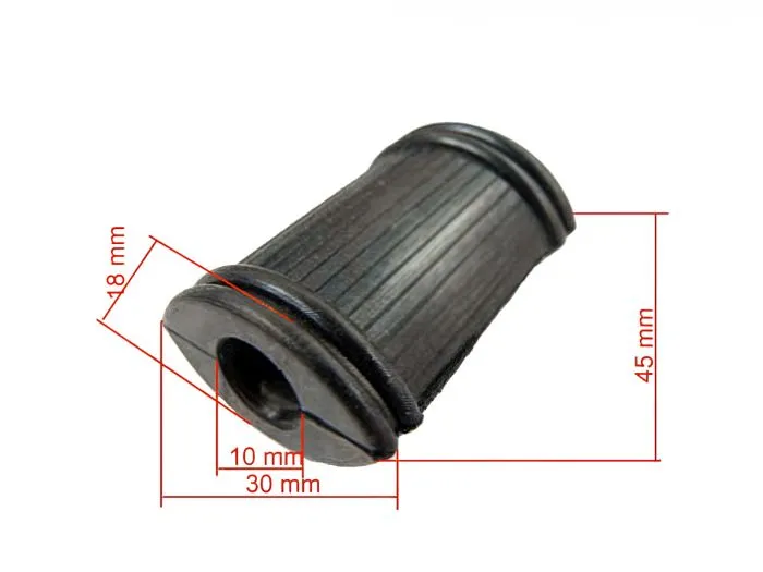 Fußschalthebelgummi oval für RT125 AWO BK350 IWL EMW