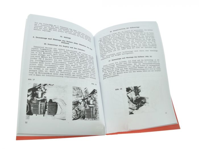 Preview: Werkstatthandbuch Jawa 50 Typ 20 23 deutsch