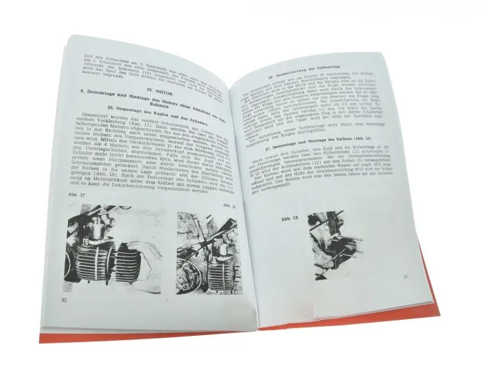 Werkstatthandbuch Jawa 50 Typ 20 23 deutsch