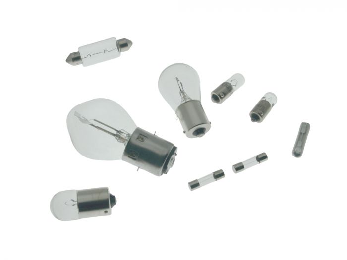 SET Ersatzbirnen GLÜWO Glühlampenkasten 6V 35W Bilux SIMSON S50 S51 SR50 KR51/2