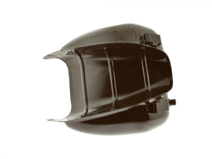Preview: Tank SR50 SR80 für Simson Roller, Schwarzbraun - lackiert und versiegelt