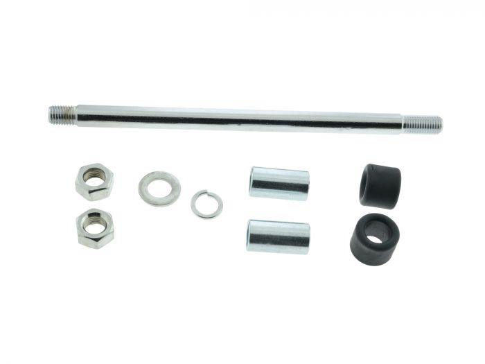 SET Schwingenbolzen für SIMSON S50 S51 S53, GUMMI-Buchsen