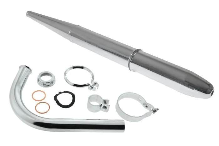 Auspuff SET Spitztüte für SIMSON Star SR4/2 offen