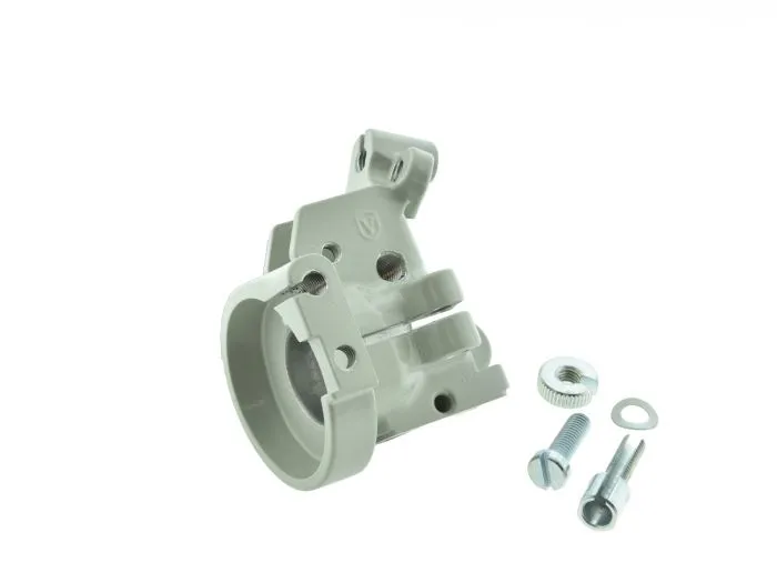 Gehäuse GRAU Gasdrehgriff für Umbau Gasgriff Vogelserie KR51, SR4-