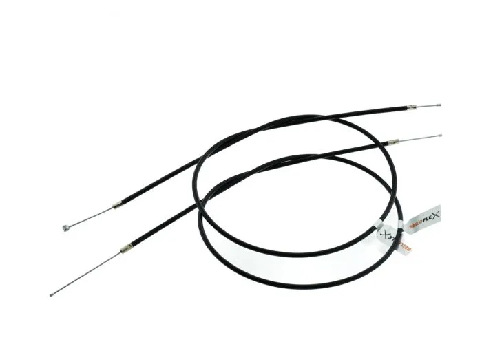 2x Bowdenzug Gas und Starter für Motorona oder Bing Vergaser, für MZ, ES ETS TS ETZ 250