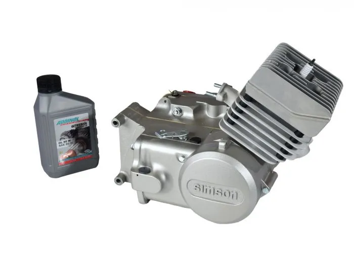 Motor 60ccm 4-Gang Gehäuse lackiert NPC für S51 KR51/2 SR50 ohne Zündung, Vergaser
