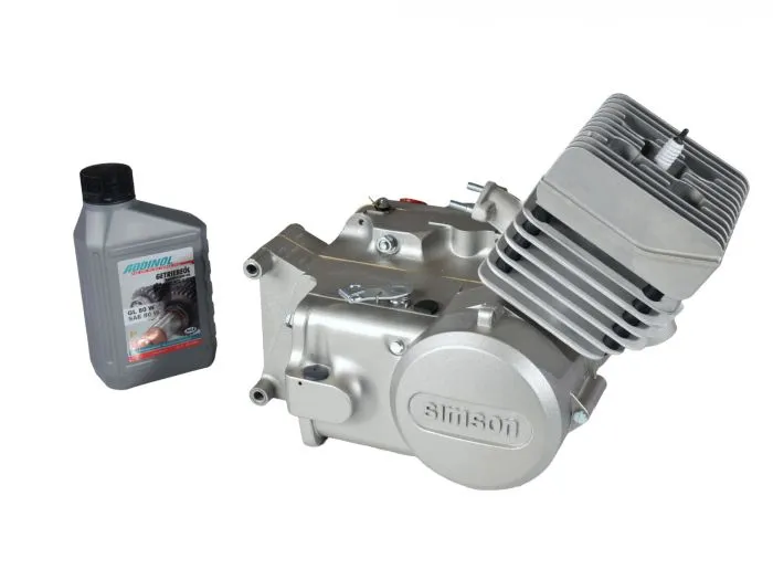 Motor 50ccm 4-Gang Gehäuse lackiert NPC für S51 KR51/2 SR50 ohne Zündung, Vergaser