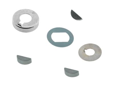 Sicherungsblech mit Scheibenfeder Satz Motor SR2, KR50, Spatz