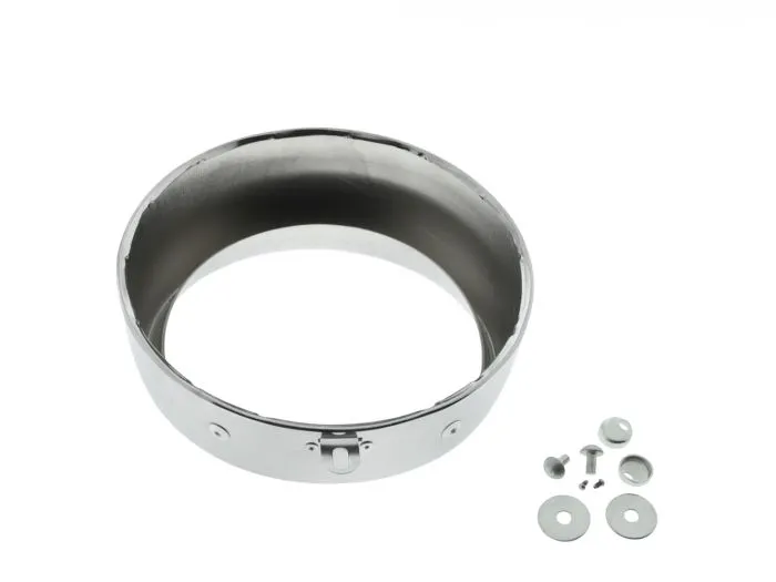 Lampenring für Jawa alter Typ breit, wie Octavia, CHROM