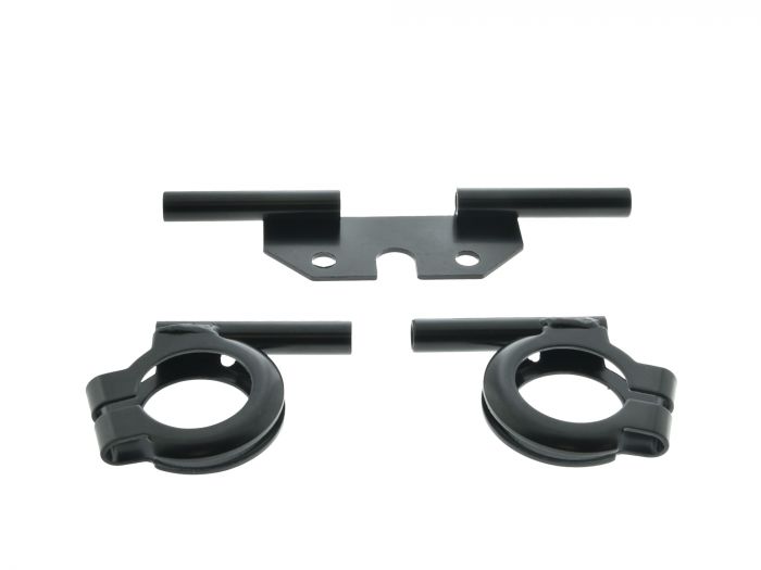 Set Blinkleuchtenträger KURZ für Miniblinker LED für Simson S51 S50 SCHWARZ M8