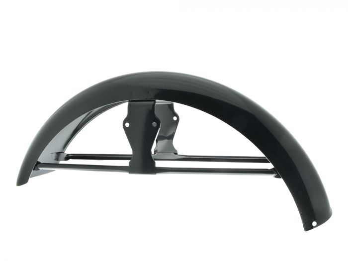 PPB Schutzblech für Simson S50 S51 alte Ausführung, PULVERLACK Schwarz, vorn