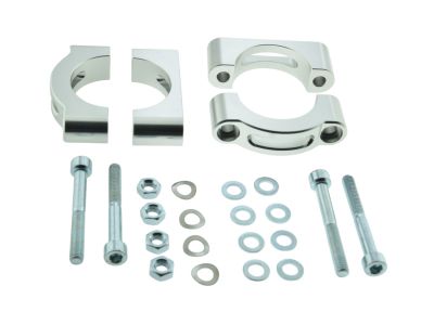 ZT CNC Schutzblechhalter SILBER Klemmbrücken für Simson S50 S51 SR50