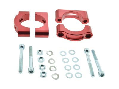 ZT CNC Schutzblechhalter ROT Klemmbrücken für Simson S50 S51 SR50