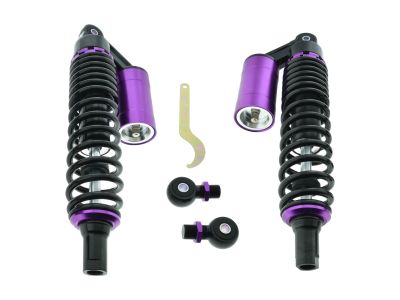 ZT Federbeine VIOLETT S50 S51 hydraulischer Dämpfung externen Ausgleichsbehälter 360mm