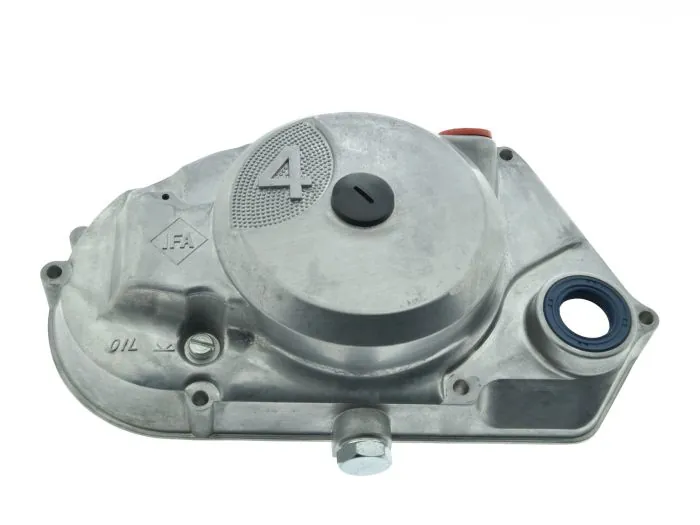 Kupplungsdeckel MIT BLINDSTOPFEN Motor 4-Gang Simson Alu natur