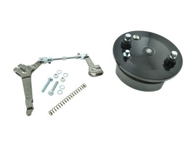 Duplex Bremsschild, Bremsankerplatte HINTEN SCHWARZ S51 S50 KR51/2