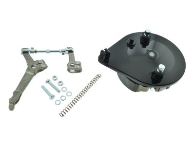 Duplex Bremsschild SCHWARZ Bremsankerplatte Seilzug HINTEN KR51/1 SR4- SR50 Duo