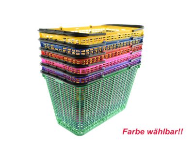 Mehrzweckkorb 15L farbig sortiert DDR-Style