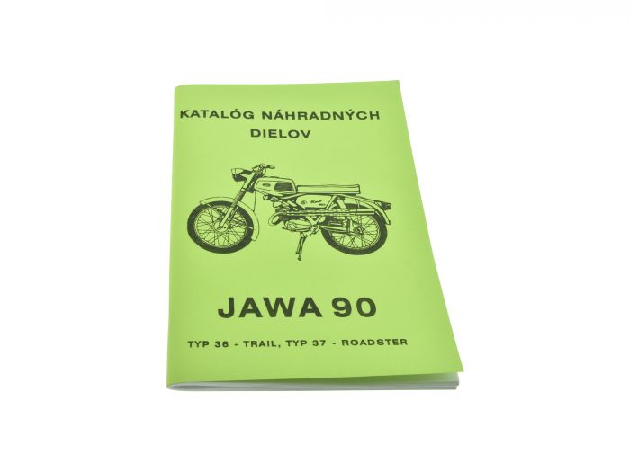 Ersatzteilkatalog JAWA 90 Trail 36 Roadster 37 tschechisch