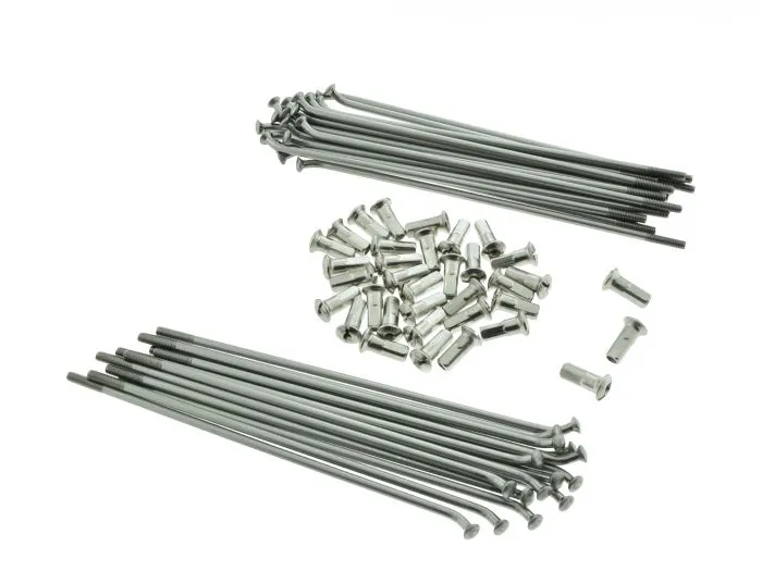 Speichensatz JAWA 590 361 158mm gekröpft - Edelstahl