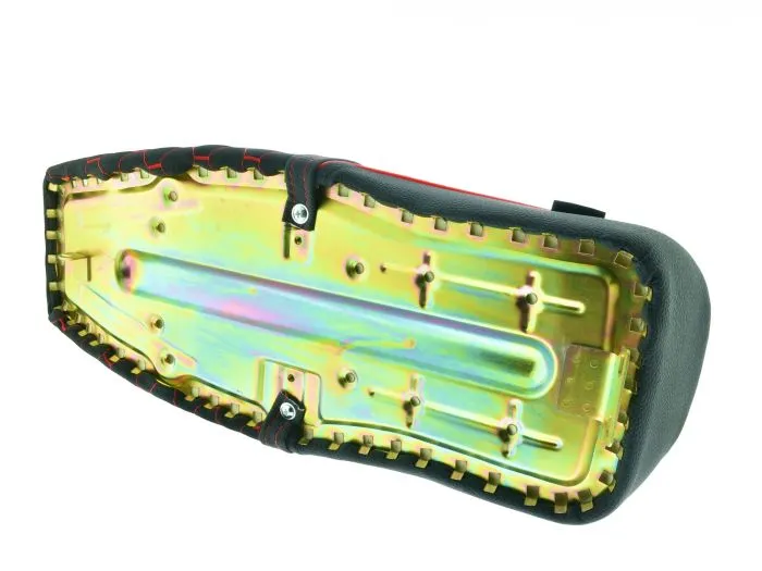 ZT-Tuning Sitzbank ROT Wabenmuster Originaloptik für Simson S50 S51 S70