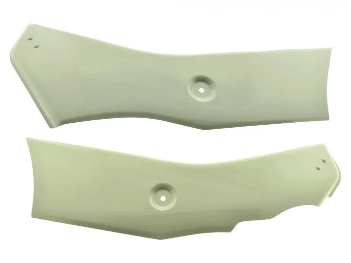 Set Seitendeckel, Motorabdeckung Stahlblech lackiert passend für Simson Star SR4-2