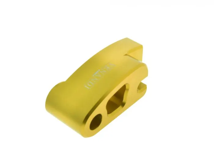 Gegenhalter Bremse Distanzstück für Simson, Massiv CNC gefertigt Alu GELB