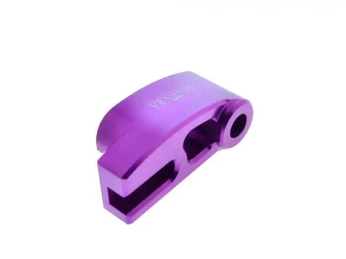 Gegenhalter Bremse Distanzstück für Simson, Massiv CNC gefertigt Alu LILA