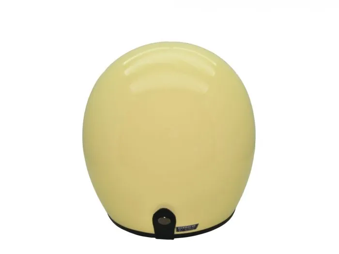 Jethelm Halbschalenhelm mit Sonnendach ELFENBEIN RB-720