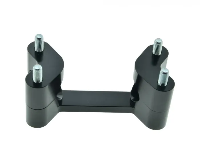 Lenkerklemmbrücke Simson S50 und S51 CNC SCHWARZ