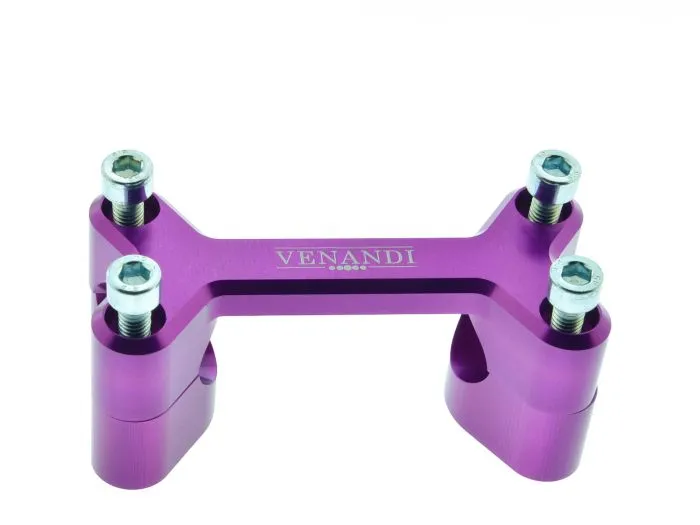 Lenkerklemmbrücke Simson S50 und S51 CNC LILA