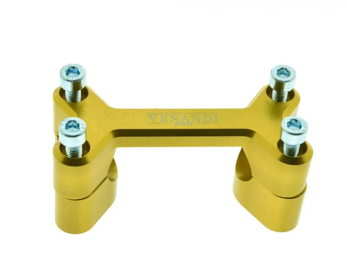 Lenkerklemmbrücke Simson S50 und S51 CNC GELB
