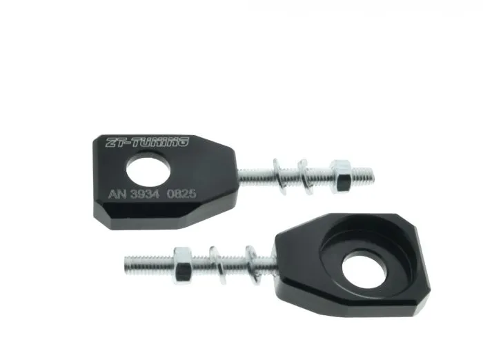 ZT CNC Kettenspanner Set SCHWARZ passend für Simson S50 S51 SR50 KR51 SR4/