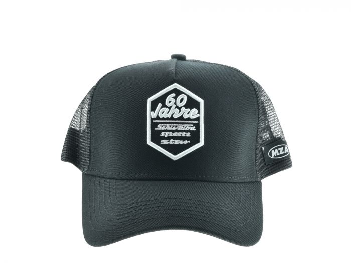Truckercap Basecap schwarz curved 60 Jahre Simson