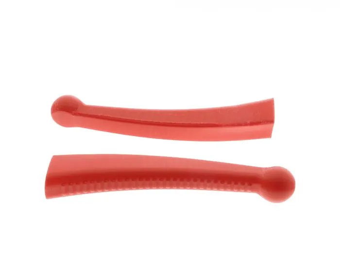 Paar Hüllen für Handhebel ROT Simson S50, Schwalbe, Star