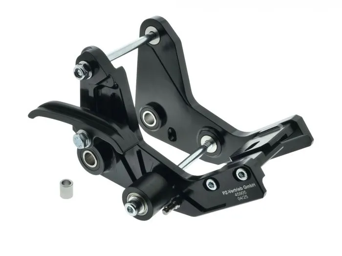 PZ CNC Motorhalter SCHWARZ mit Teilegutachten Simson S51